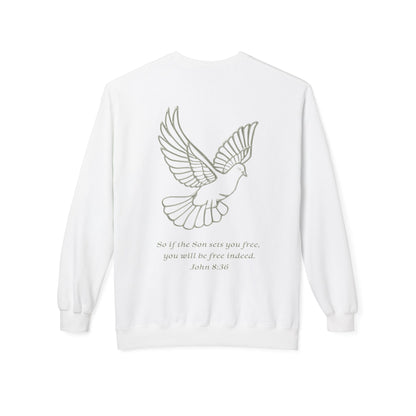 NEW! | "Free Indeed" | Christian Apparel | Soft Sweatshirt